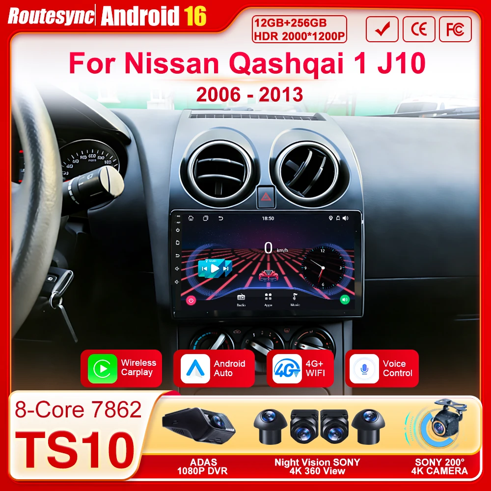 For Nissan Qashqai …