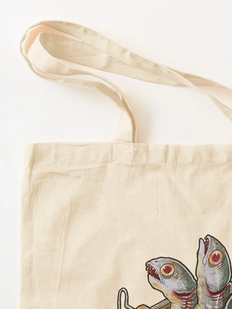 Sardine Can T-shirt Tote Bag حمل الحقائب الجمالية القابلة لإعادة الاستخدام أكياس البقالة حقيبة يد نسائية للشاطئ