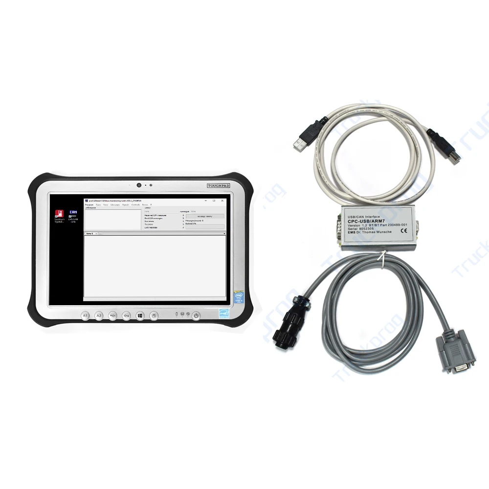 

For Toyota Bt Truckcom AutoScanner Usb Can Interface Cpc-Usb Arm7 For Toyota Truck Forklift Stacker Diagnostic Tool FZ G1 Tablet