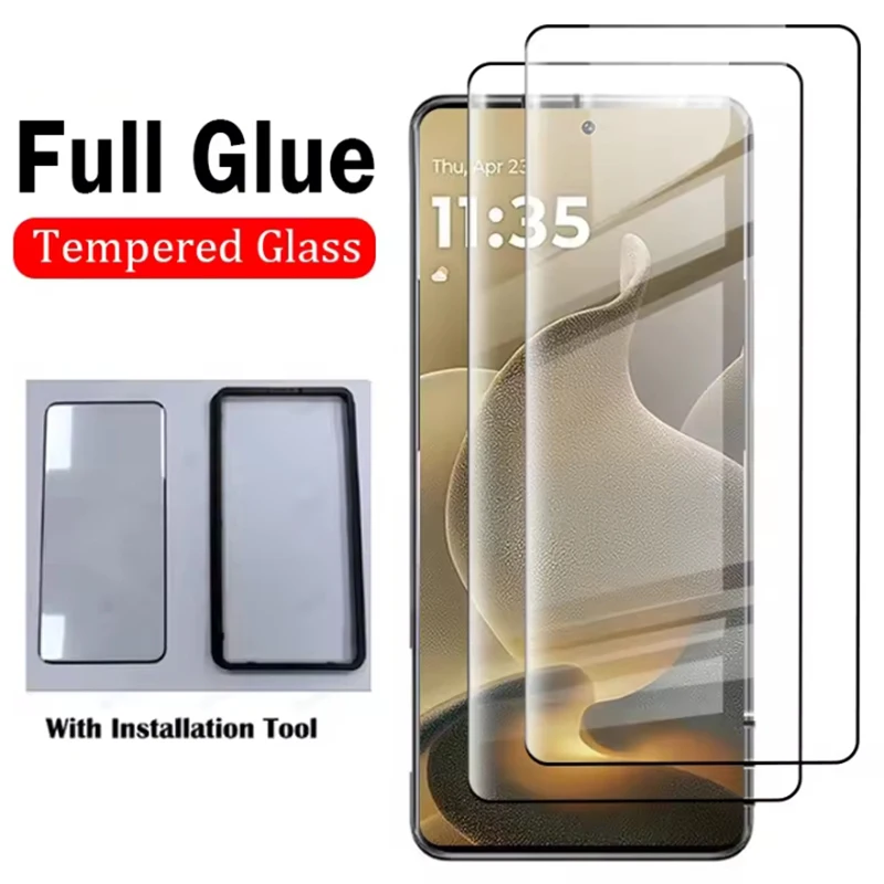 

Full Glue Cover Tempered Glass For Oneplus 13 12 11 Screen Protector oneplus 9 10 Pro Ace 23 Protective Film with installer tool