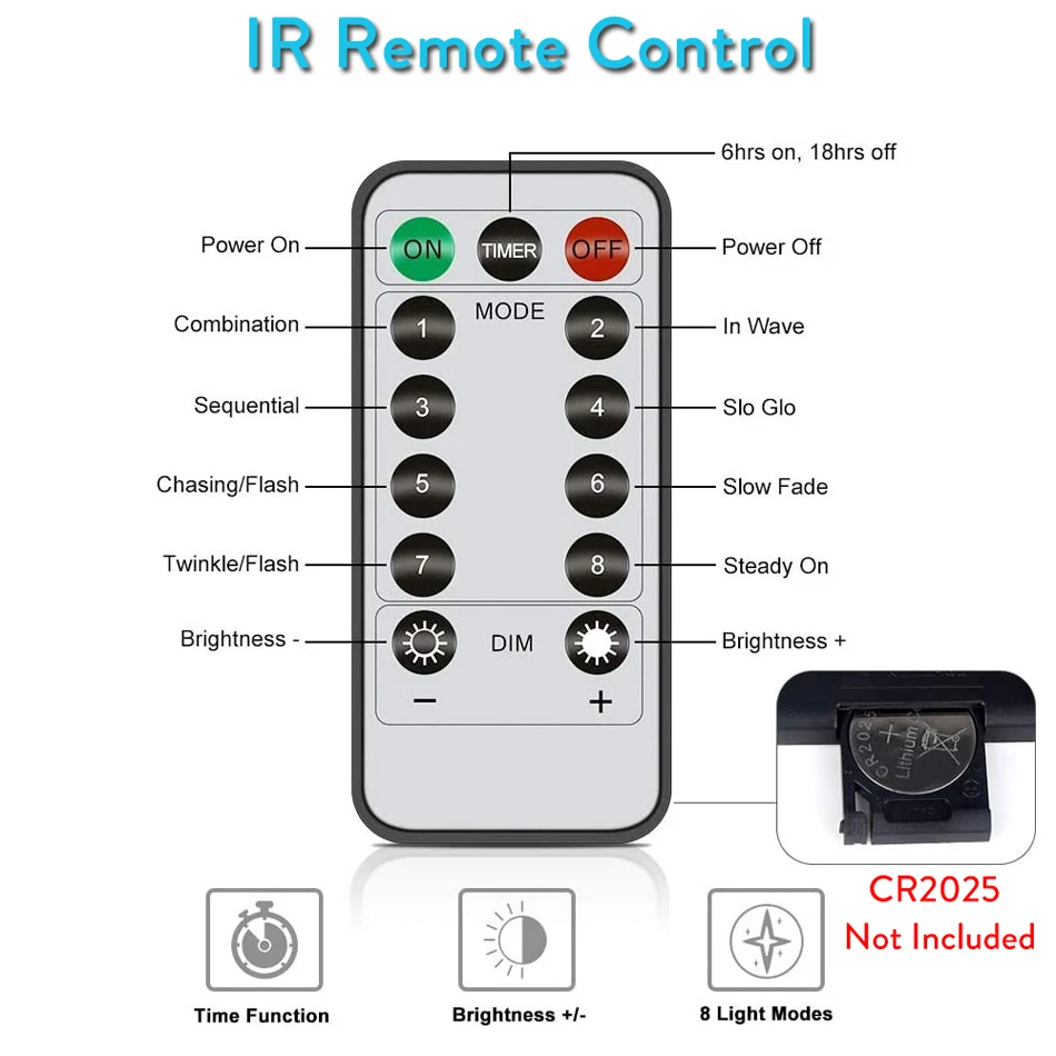 LED Rope Tube String Light 5M 10M 20M Outdoor Christmas Rope Light Fairy Light Garland 13KEY RF for DIY Garden Fence Party Decor