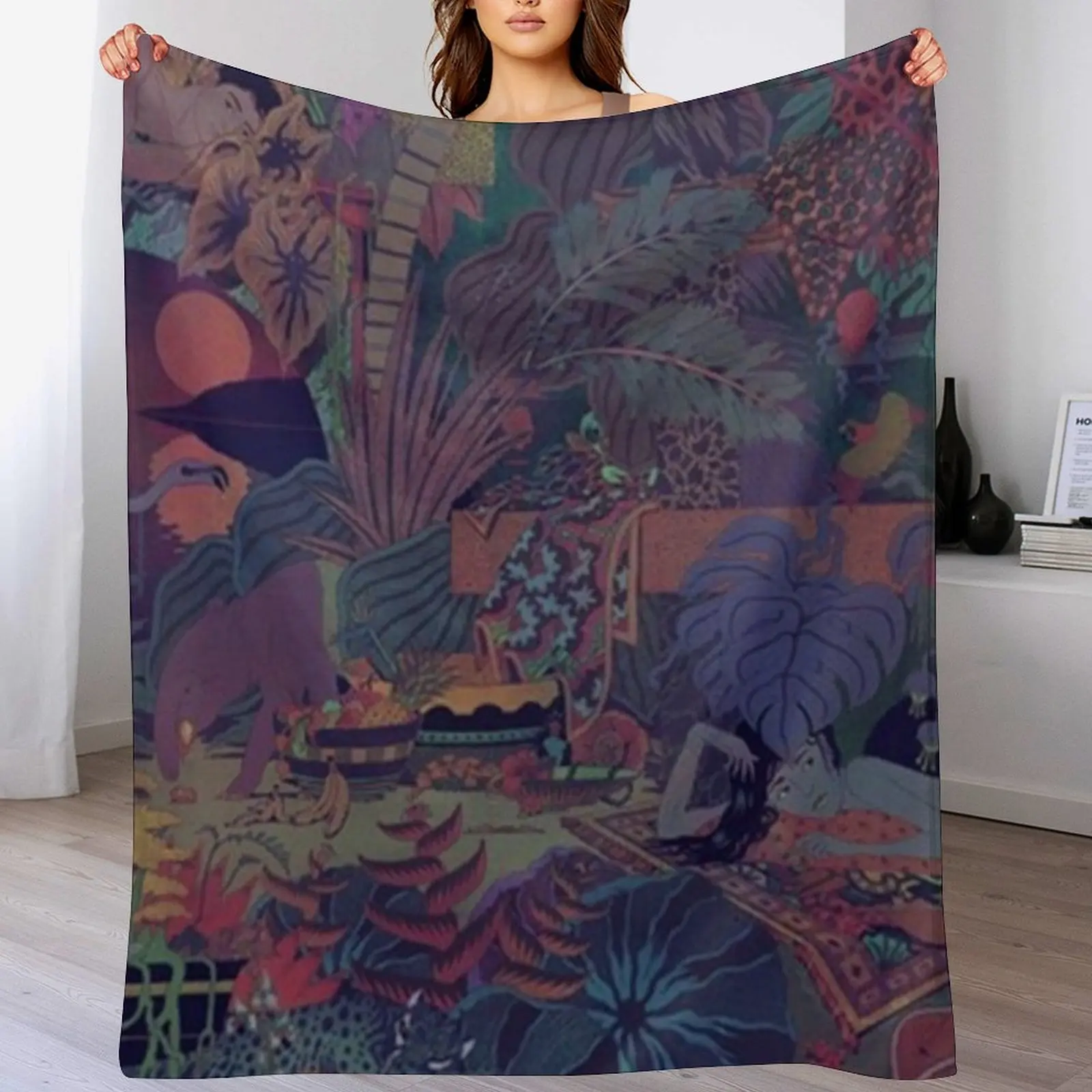 

Glass Animals Zaba Throw Blanket Baby Soft Beds For Sofa Thin Blankets