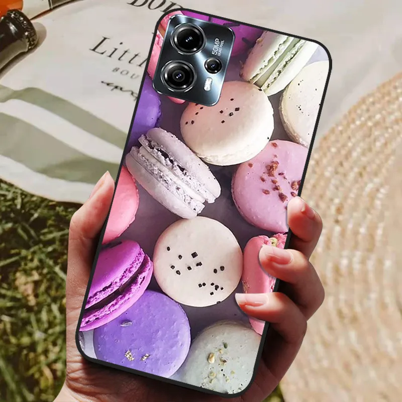 For Motorola Moto G13 G23 Case Cute Cat Wolf Painted Cover Soft Silicone Phone Case For Moto G23 G 13 MotoG13 MotoG23 Back Cover