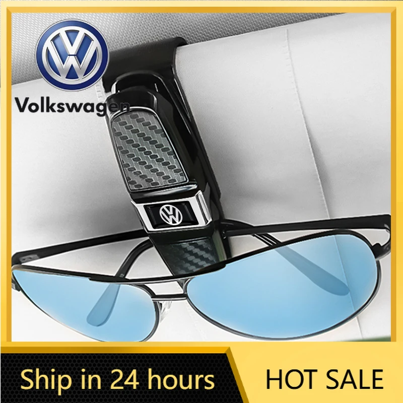 

Новинка 2026 года: Держатель для очков на солнцезащитный козырек автомобиля для Volkswagen VW Touran, Beetle, Golf (клипса для очков)