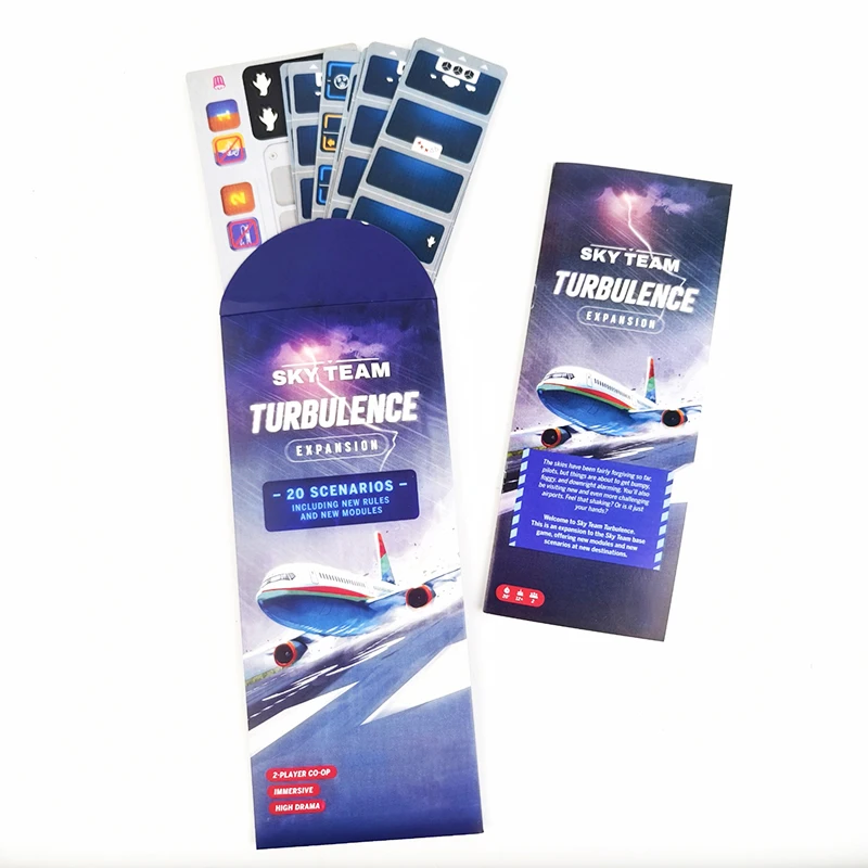 Teamwork Games EXPANSION Board Game Turbulence 20 New Scenarios with Additional Rules and Modules