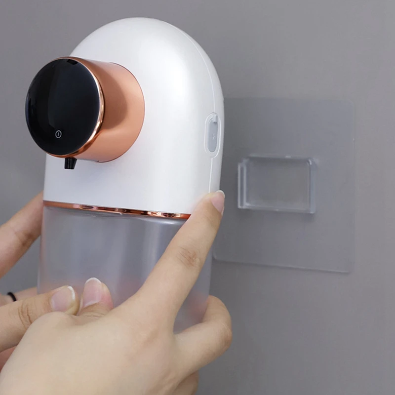 Dispensador automático de jabón montado en la pared, dispensador de jabón con detección de líquido sin contacto para cocina, baño, restaurante
