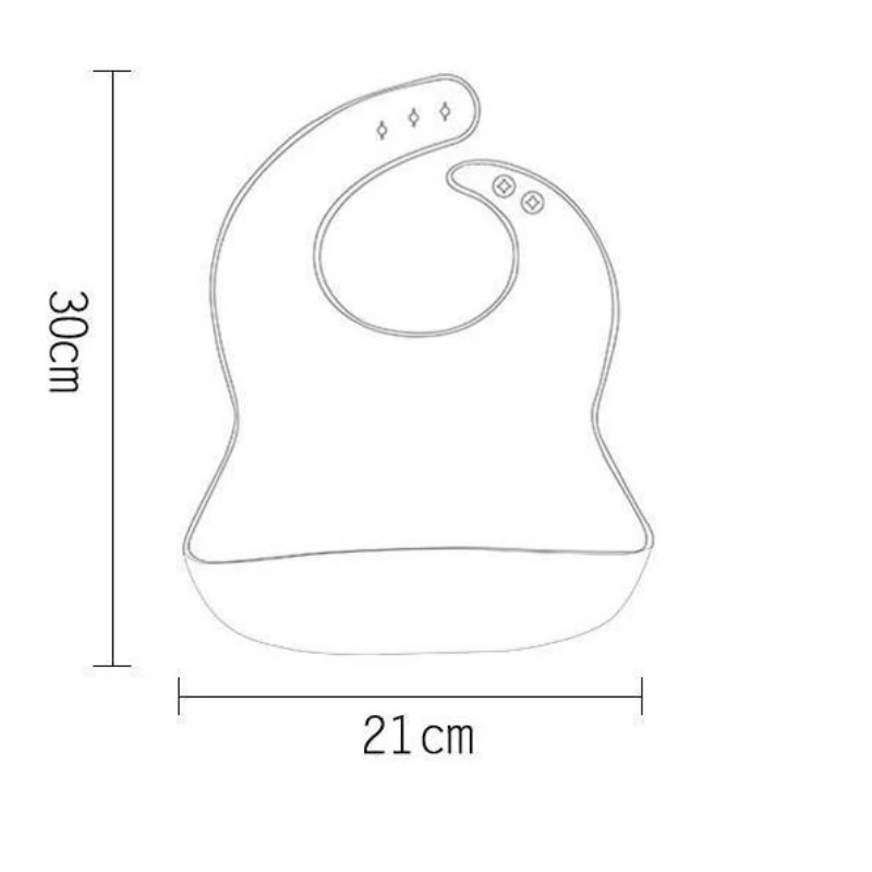 4 Color Baby Silicone Tray Bib Waterproof Soft Adjustable Bibs Newborn Eating Food Isolate Dirt Feeding Saliva Pocket Kids Stuff
