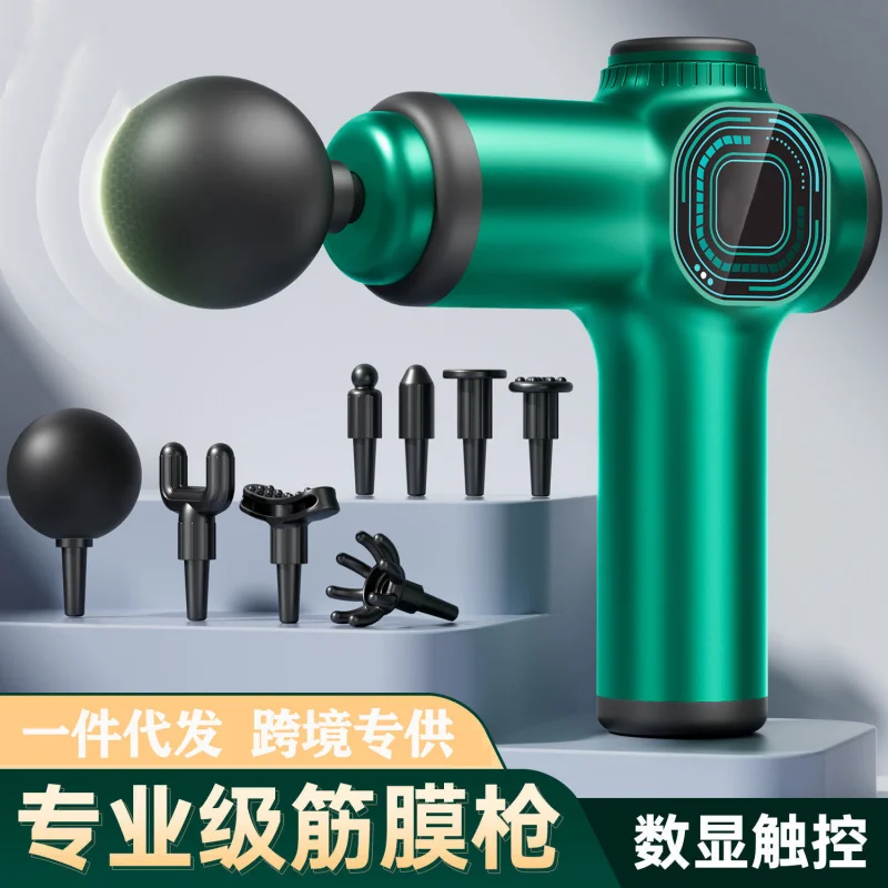 Massage gun Mini Smart LCD Screen Massage Gun Professional Grade Massage Hammer Electric Cross-Border Massage Gun Manufacturer