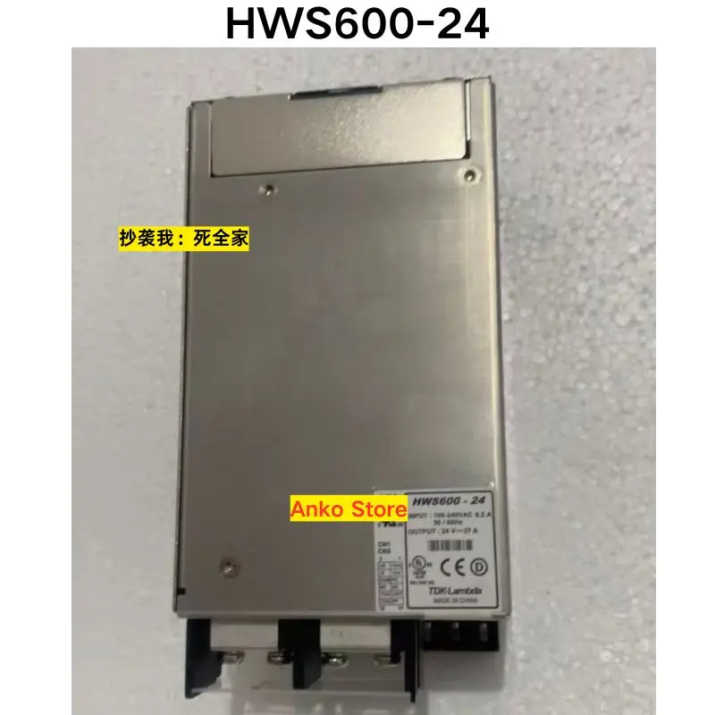 Second-hand test OK  HWS600-24 power supply