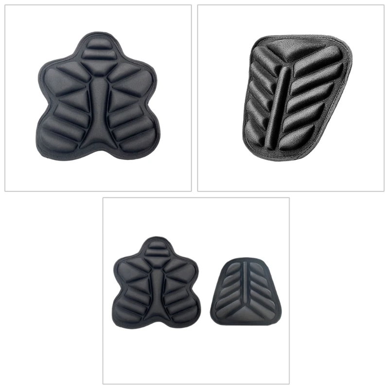 

Motorcycle Seats Cushion Pad 3D Elasticity Gel Material Comfortable Breathable Shock Absorption for Long Rides