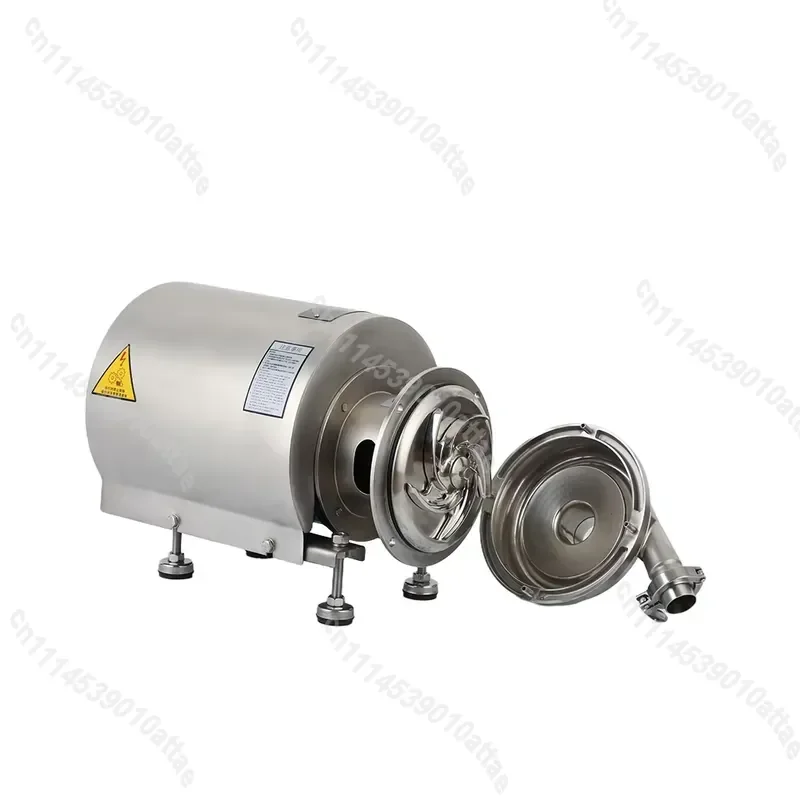 5KW Stainless Steel Centrifugal Pump Open Impeller Sanitary Food Grade EPDM High Low Pressure 60Hz OEM Watering Irrigation