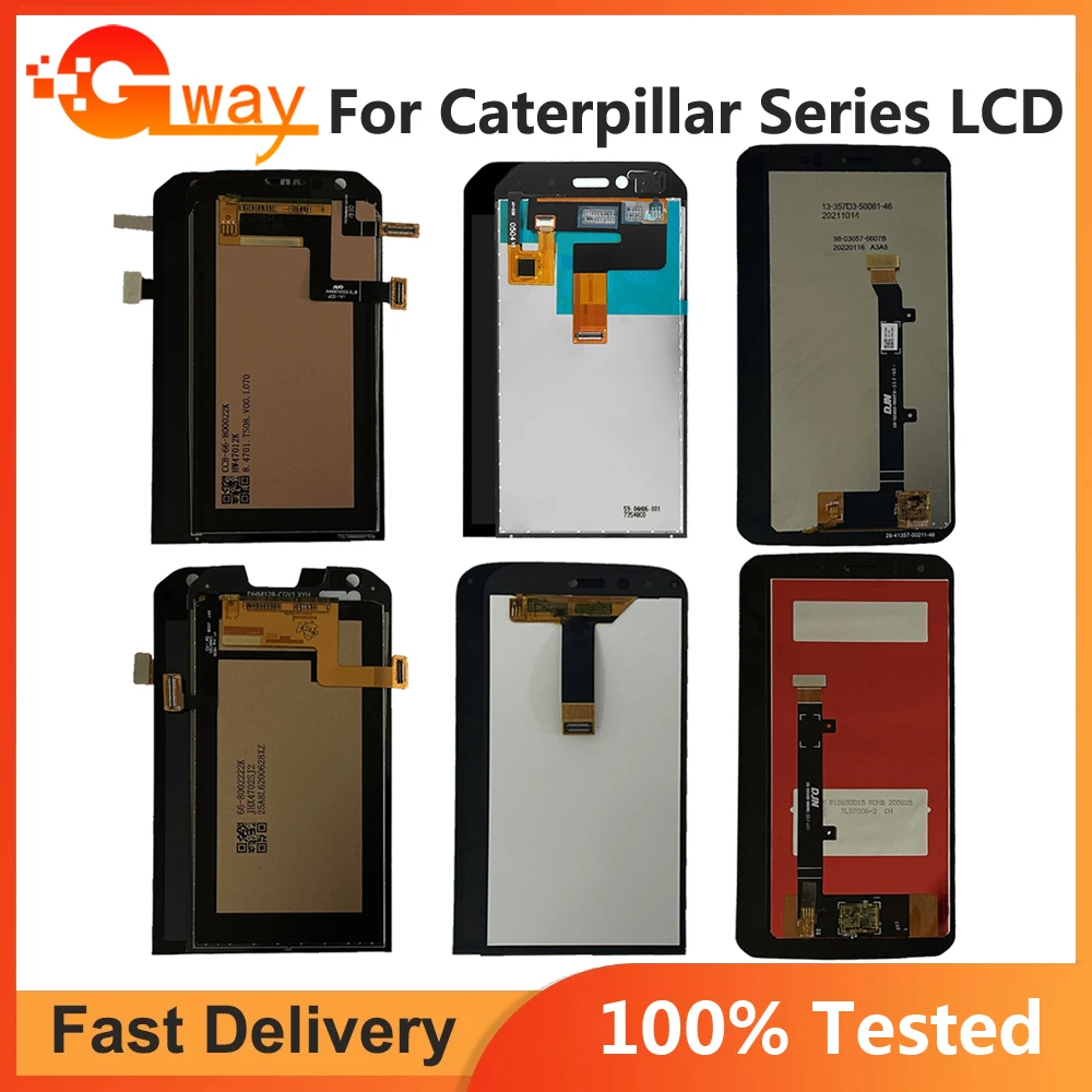 

For Caterpillar CAT S30 S31 LCD Display Touch Screen Digitizer For Cat S41 S61 S60 lcd Sensor Glass Screen CAT S62 Pro S75 LCD