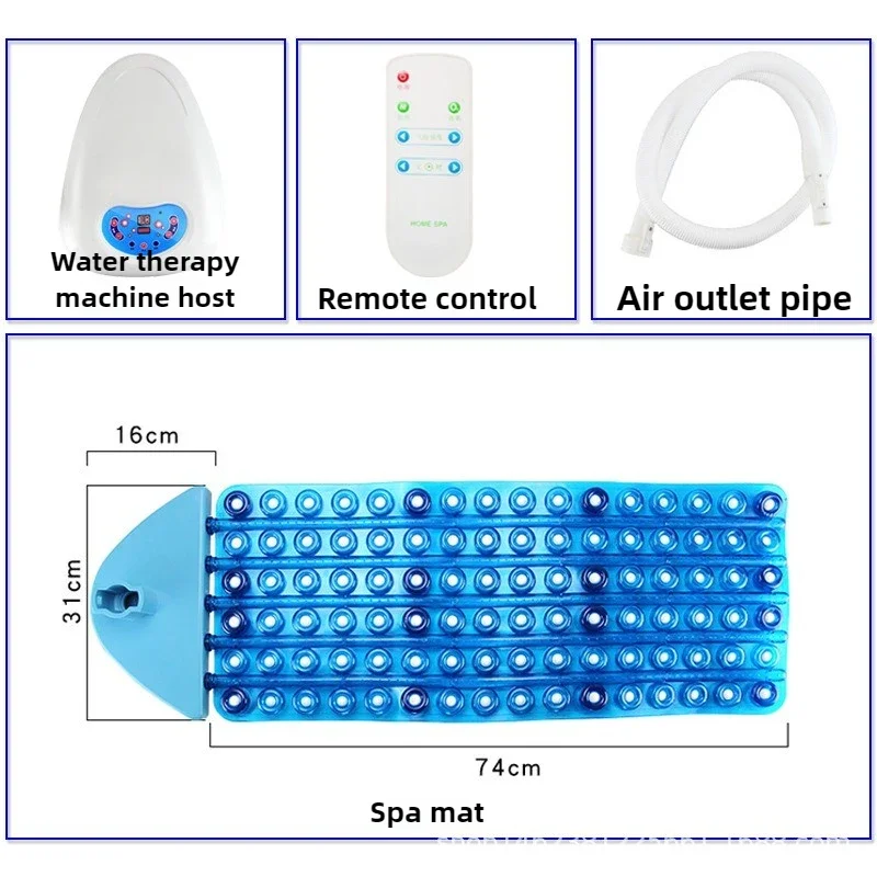 

Ozone Bath Spa Instrument 220V Beauty Salon Bubble Ultrasonic Spa Machine Home Massage Bath Machine Remote Control Tub Spa