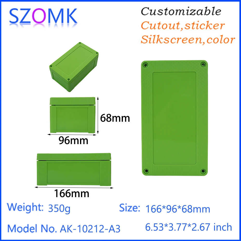 Seal Box Ip68 Abs Project Case 166*96*68mm PC Transparent Cover Waterproof Box Plastic Enclosure