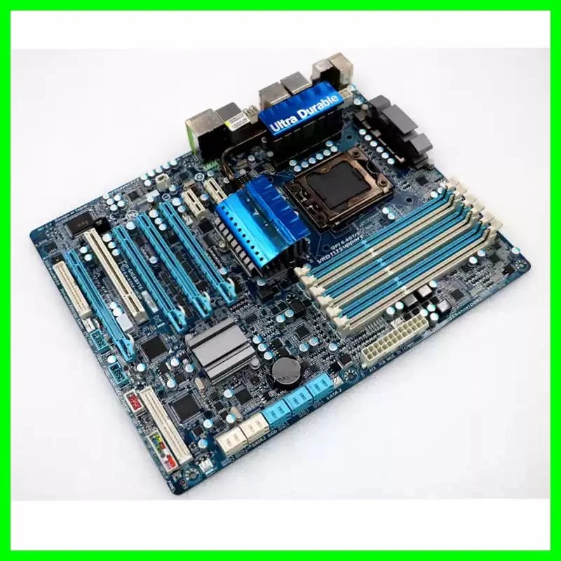 90new LGA 1366 X58 EX58 Chipset Desktop Motherboard DDR3 Memory Slot PC Mainboard Gaming Computer Replacement Hardware
