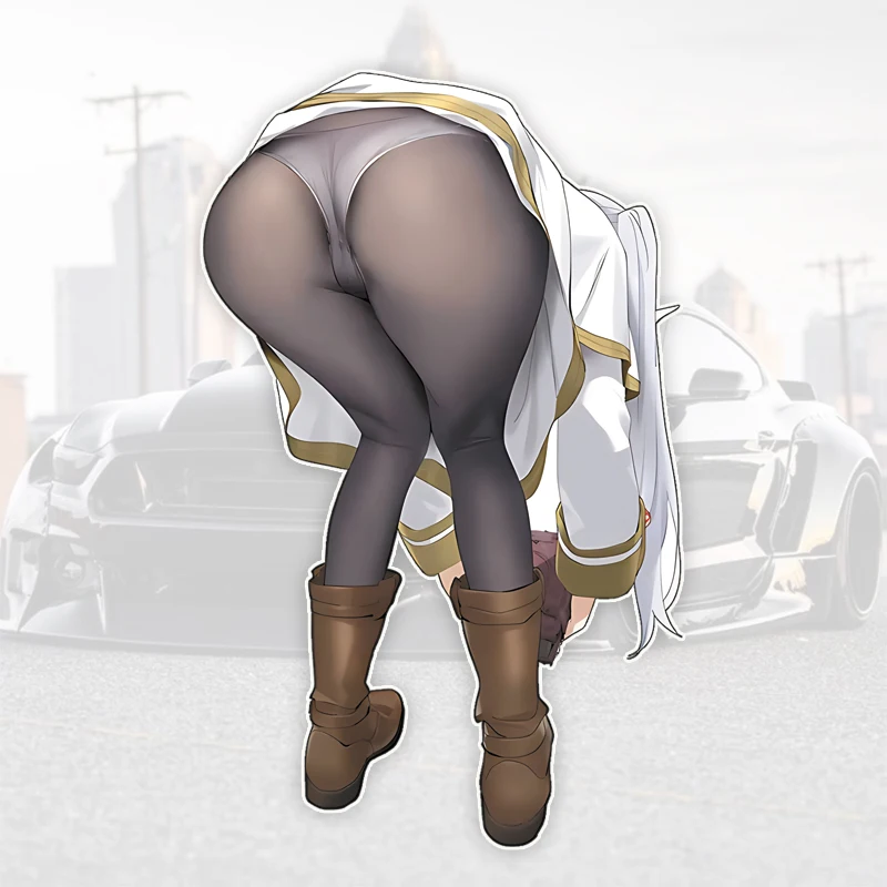 

Anime Car sticker Personalized Creative Sexy Girl Self-adhesive Stickers for Laptop Refrigerator Computer Door Window