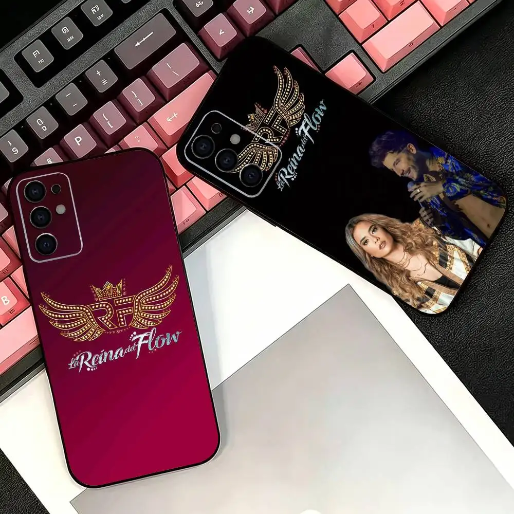 Fashion W-The Queen of Flow  Phone Case For Samsung S26,25,24,21,22,21,20,10,9,8,7,6,Ultra,Plus,Fe, Lite Black Cover
