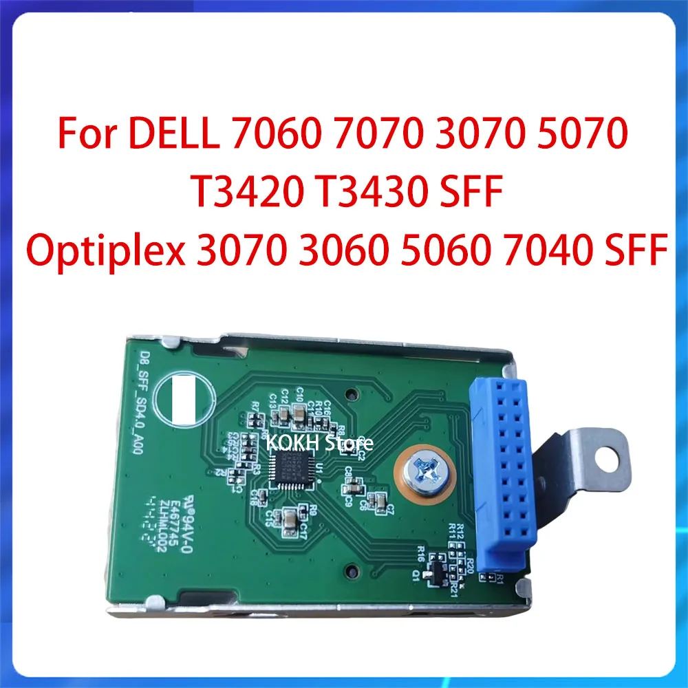 

Новый считыватель SD-карт для DELL 7060 7070 3070 5070 T3420 T3430 SFF SD4.0 TT15C 0TT15C Optiplex 3070 3060 5060 7040 SFF