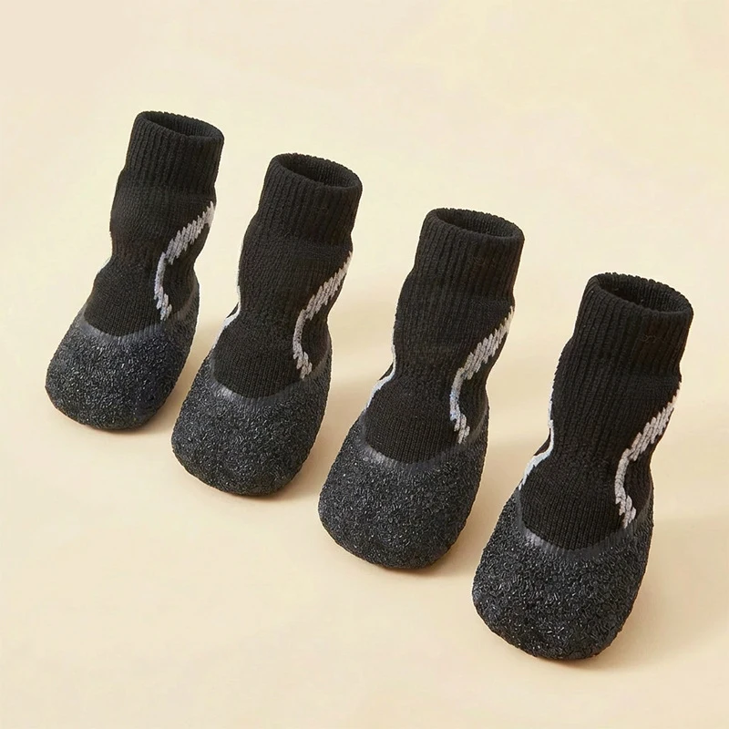 Soft Sole Anti-slip Waterproof  Boots Wear Resistant Anti-fall Foot Covers Small Dogs Bichon Teddy Pet Supplies