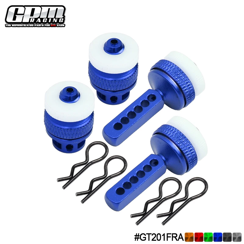 GPM 1/10 Ford GT 4-TEC 2.0  TRAXXAS For Aluminum Front & Rear Magnetic Body Mount