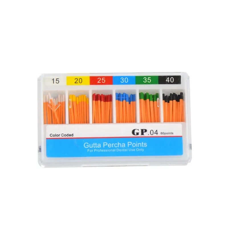 10 Boxes Dental Gutta Percha Points Endo Root Canal Obturating Tips Bars Taper GP0.02 0.04 0.06 F1 F2 F3 Dentistry Clinic