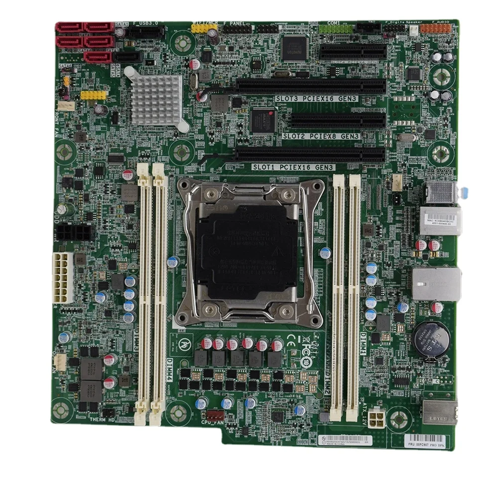 100% Working Test For ThinkStation P410 Vancouver MB Intel LGA-2011 W10 Motherboard 00FC907 90% new