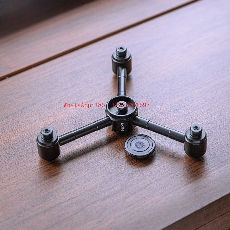 Aluminum Alloy One-to-four Connector Camping Ambient Light Outdoor Tank Adapter