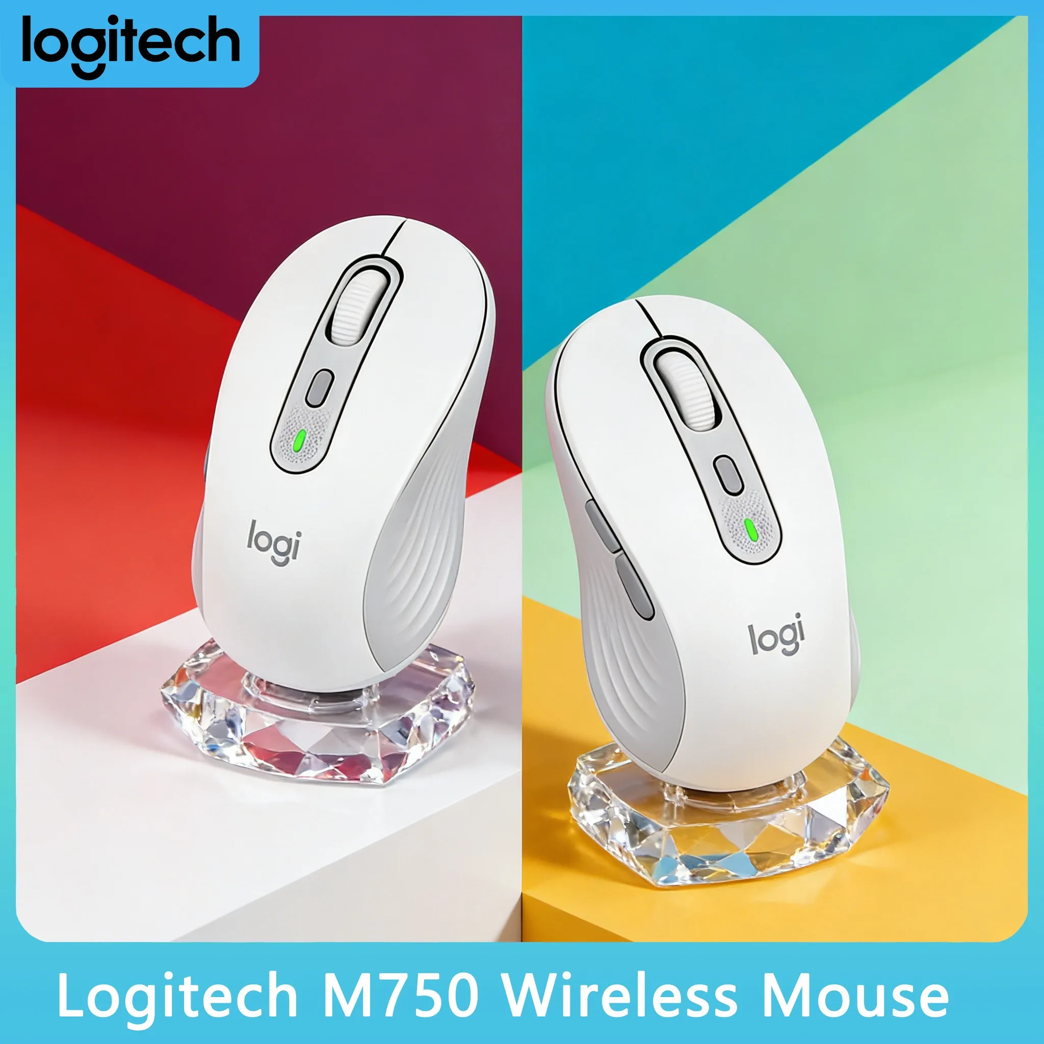 

Logitech M750: Dual-Mode Connectivity (Logi Bolt + Bluetooth)