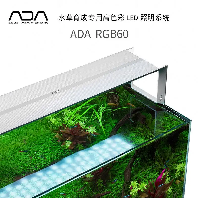 

Aquarium ADA AQUASKY RGB60 Full Spectrum Color Smart Freshwater Planted WRGB LED Light Made In Japan 60CM For Red Grass