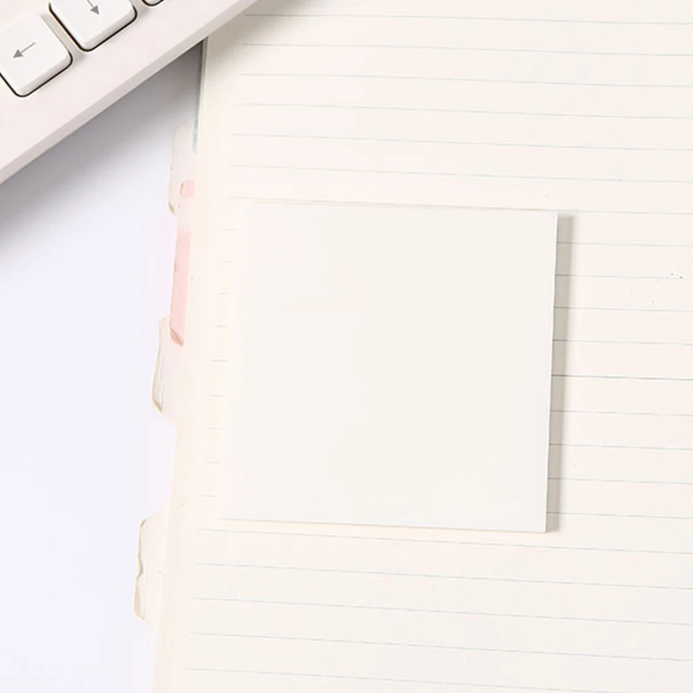 10pcs Note Paper Message Card Writing Stationery 50 Sheets School Office Self Adhesive Classification DIY Recording Removable
