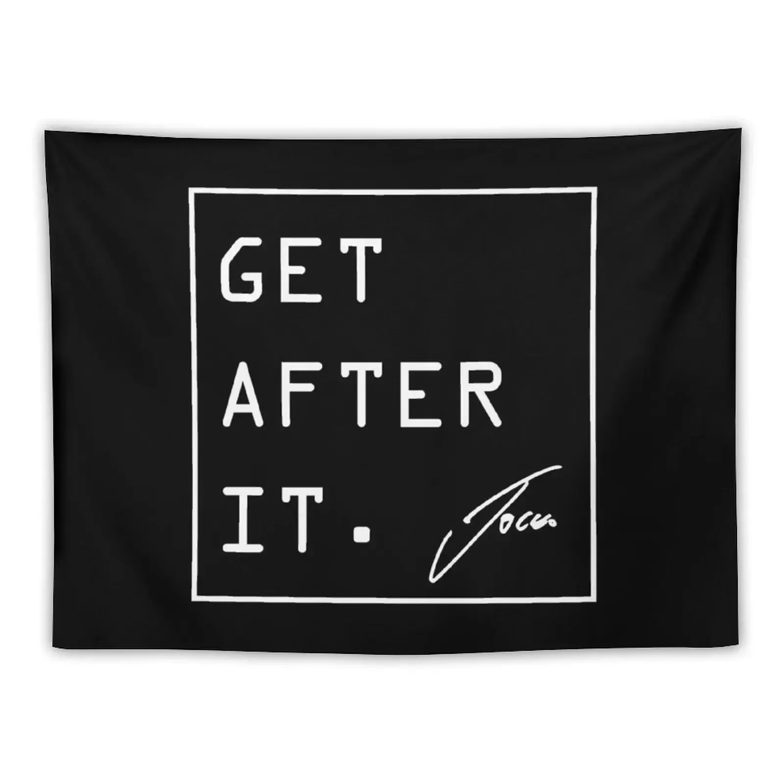 GET AFTER IT - Jocko Tapestry Wall Hangings Decoration Bedroom Decoration Carpet On The Wall Tapestry