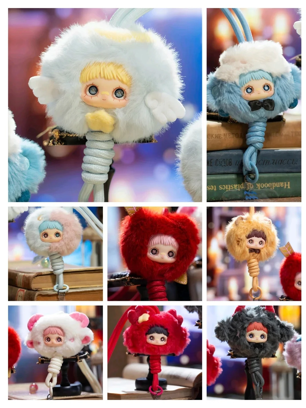 

Новый Nommi Maymei знак зодиака история слепая коробка плюшевые игрушки фигурки сумки подвески подвески Хэллоуин Рождество подарок на день рождения