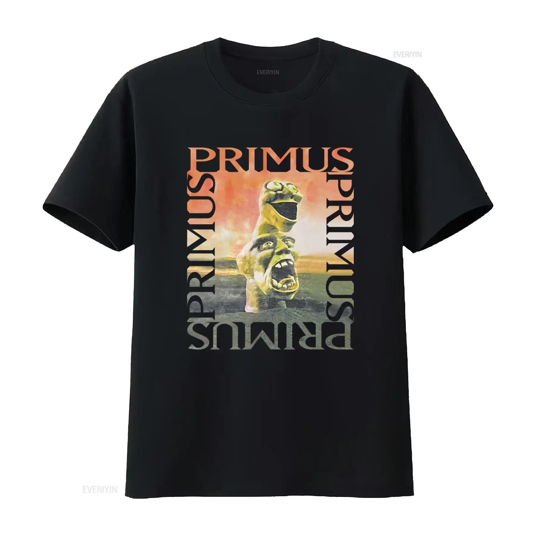 Vintage Primus 'Frizzle Fry' 1990 Tour T shirt Retro Band Merch vintage Washed Comfortable designer clothes Unisex