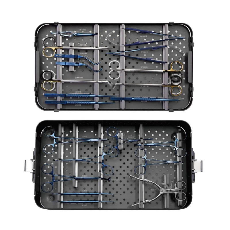 SHINVA CEA Carotid Endarterectomy Instruments Set Neurosurgery Instruments Set