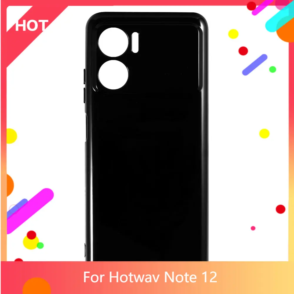 Uwaga 12 etui matowe miękkie silikonowe plecki TPU etui na telefon Hotwav Note 12 Slim shockproo
