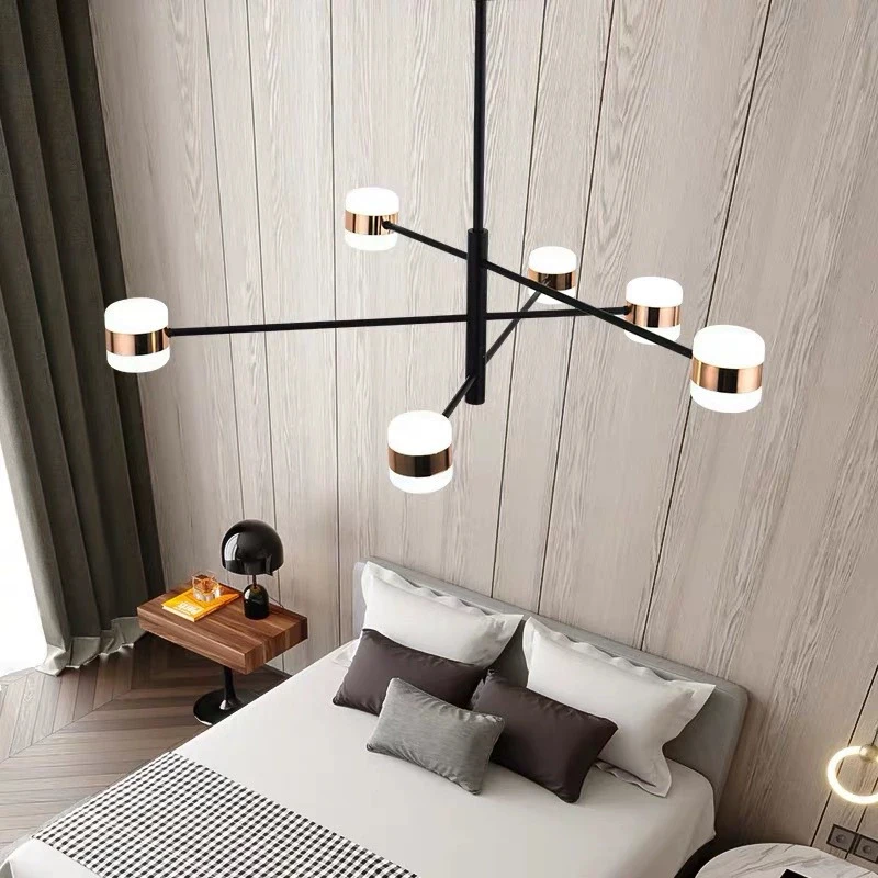 البساطة الثريات الجديدة لتناول الطعام غرفة المعيشة المطبخ بهو فيلا معرض مكتب غرفة نوم بار داخلي المنزل مصابيح تعليق للزينة #6