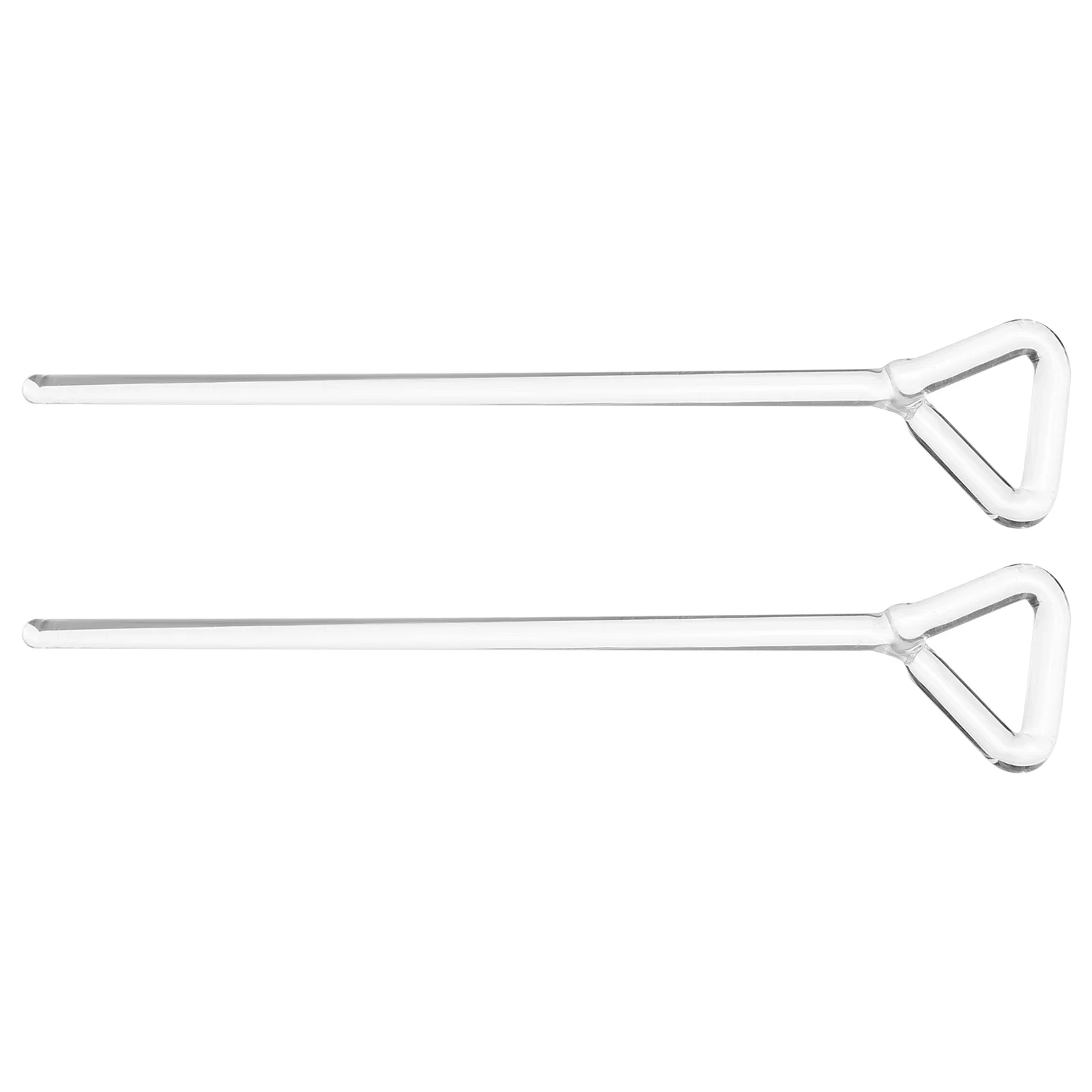 

2Pcs Glass Cell Spreading Bars L-Shaped Ergonomic Handle Laboratory Accessories for Microbe Cell Experiment