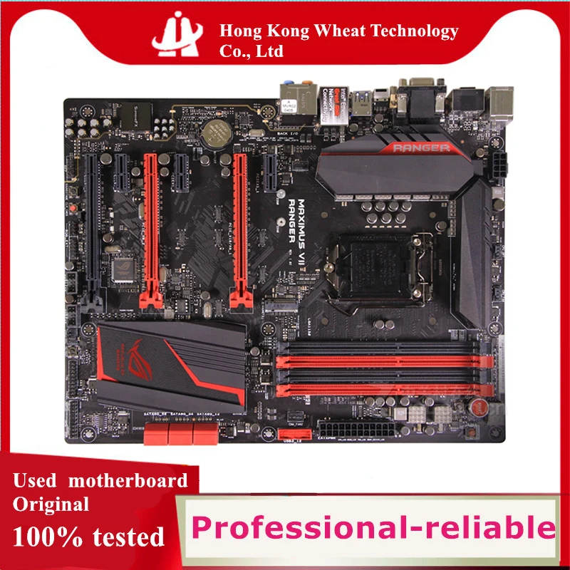 For Intel Z97 MAXIMUS VII RANGER M7R motherboard Used original LGA 1150 LGA1150 DDR3 32GB USB2.0 USB3.0 SATA3 Desktop Mainboard