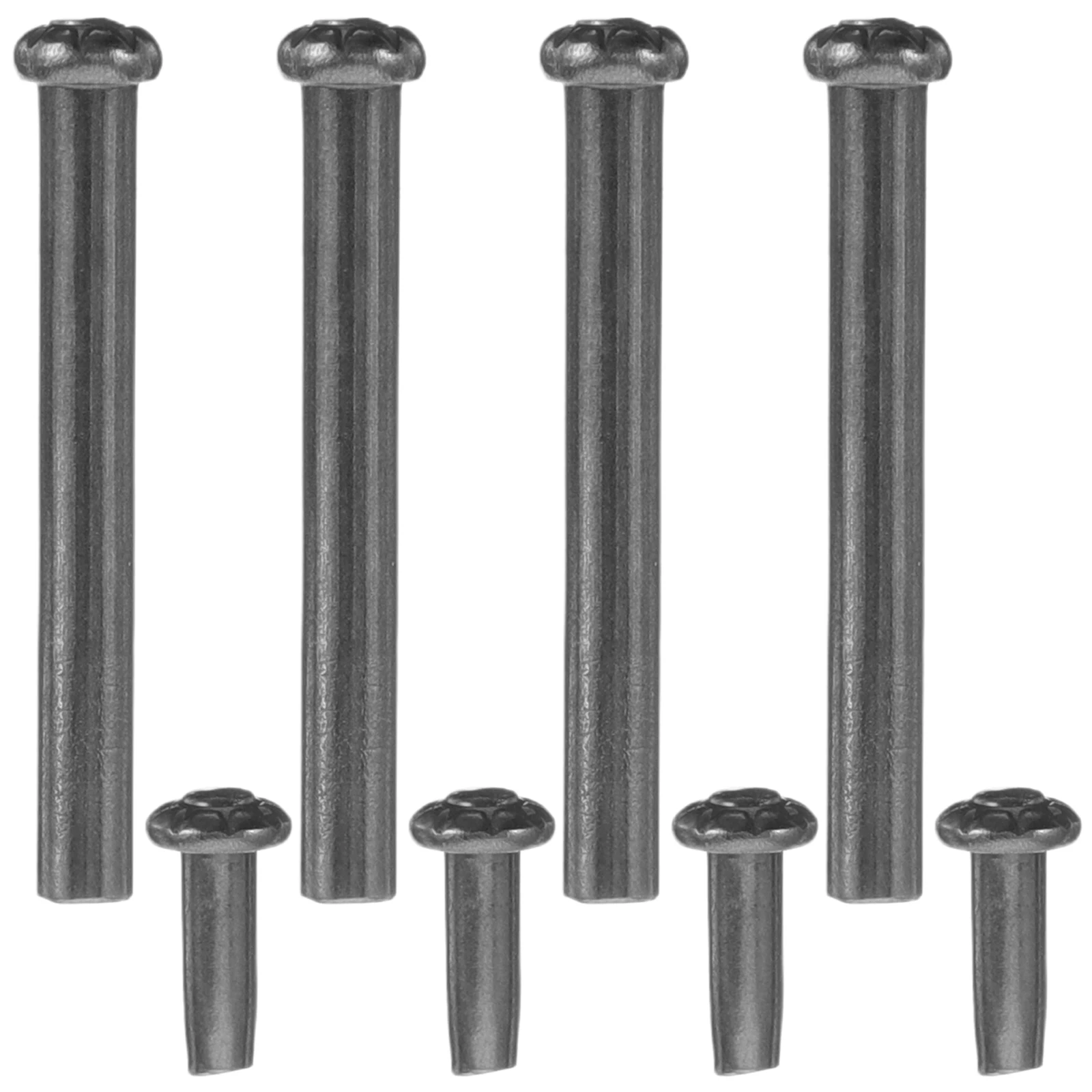 

4 Sets Folding Hand Axle Rivet Nails Handheld Fan Shaft Rivets Metal Shaft Replacement Fasteners Diy Fan Repair Kits Durable