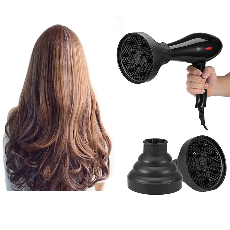 

Hair Dryer Cover Diffuser High Temperature Resistant Hair Blower Telescopic Heat Diffusion Foldable Hairdressing Salon Tool