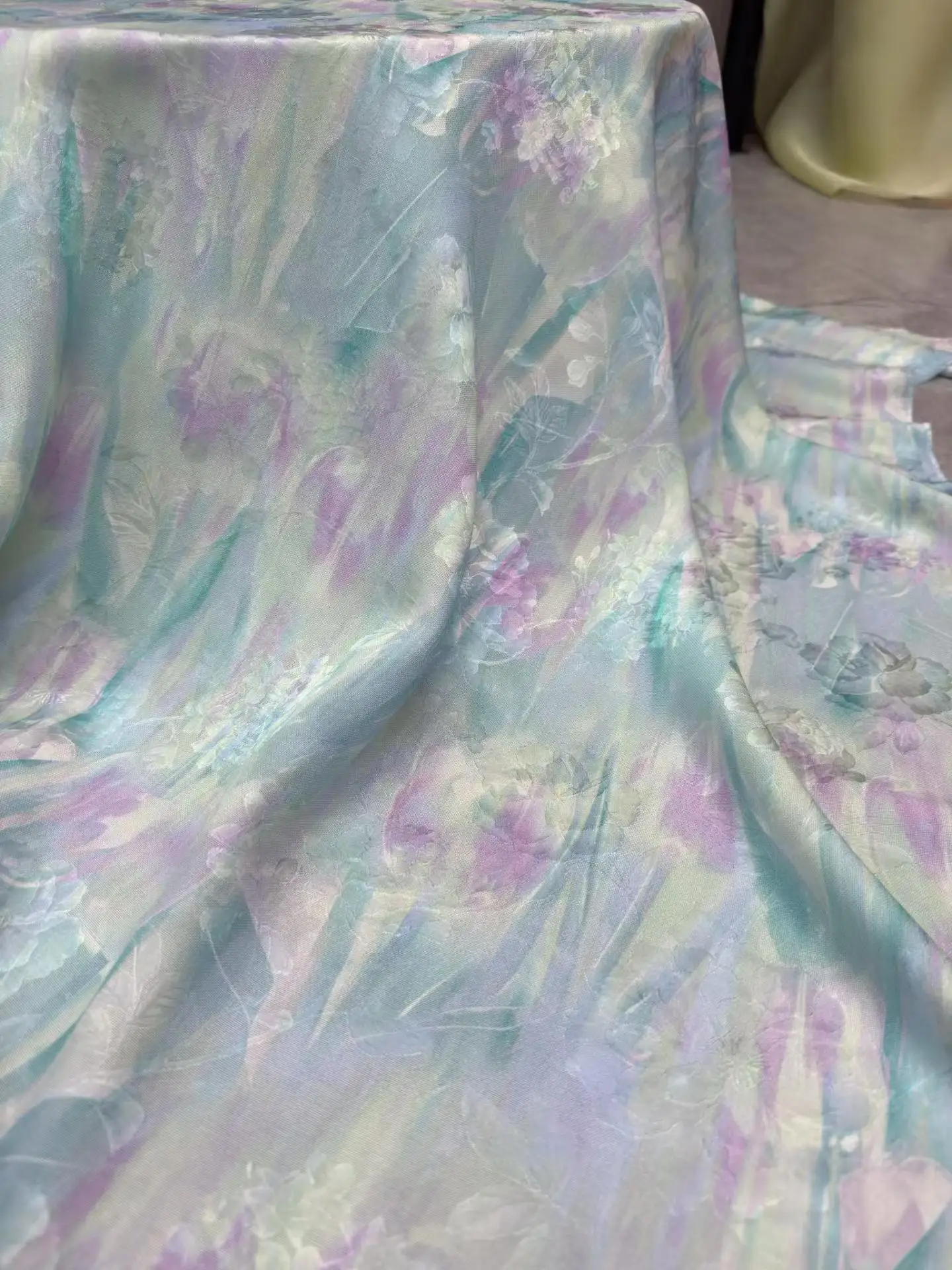 New Arrival Spring Luoxiao Silk Fabric Summer Protective Clothes Dress Shirt Lining