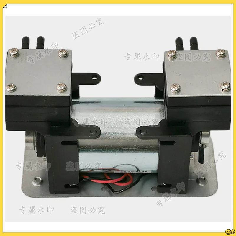 

High Positive Negative Pressure Vacuum Pump Large Beauty Instrument Mute Double Head Diaphragm Pump Micro Air Pump 12V/220V
