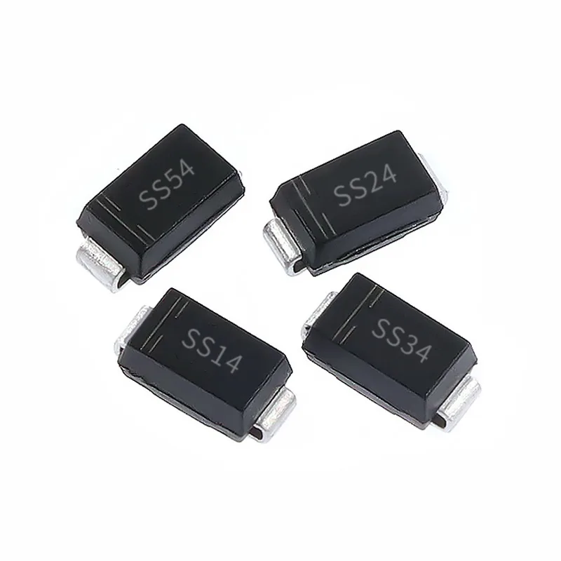 20 Stuks Smd Schottky Diodes Ss14/Ss24/Ss34/Ss54 Sma 1a/2a/3a/5a 40V