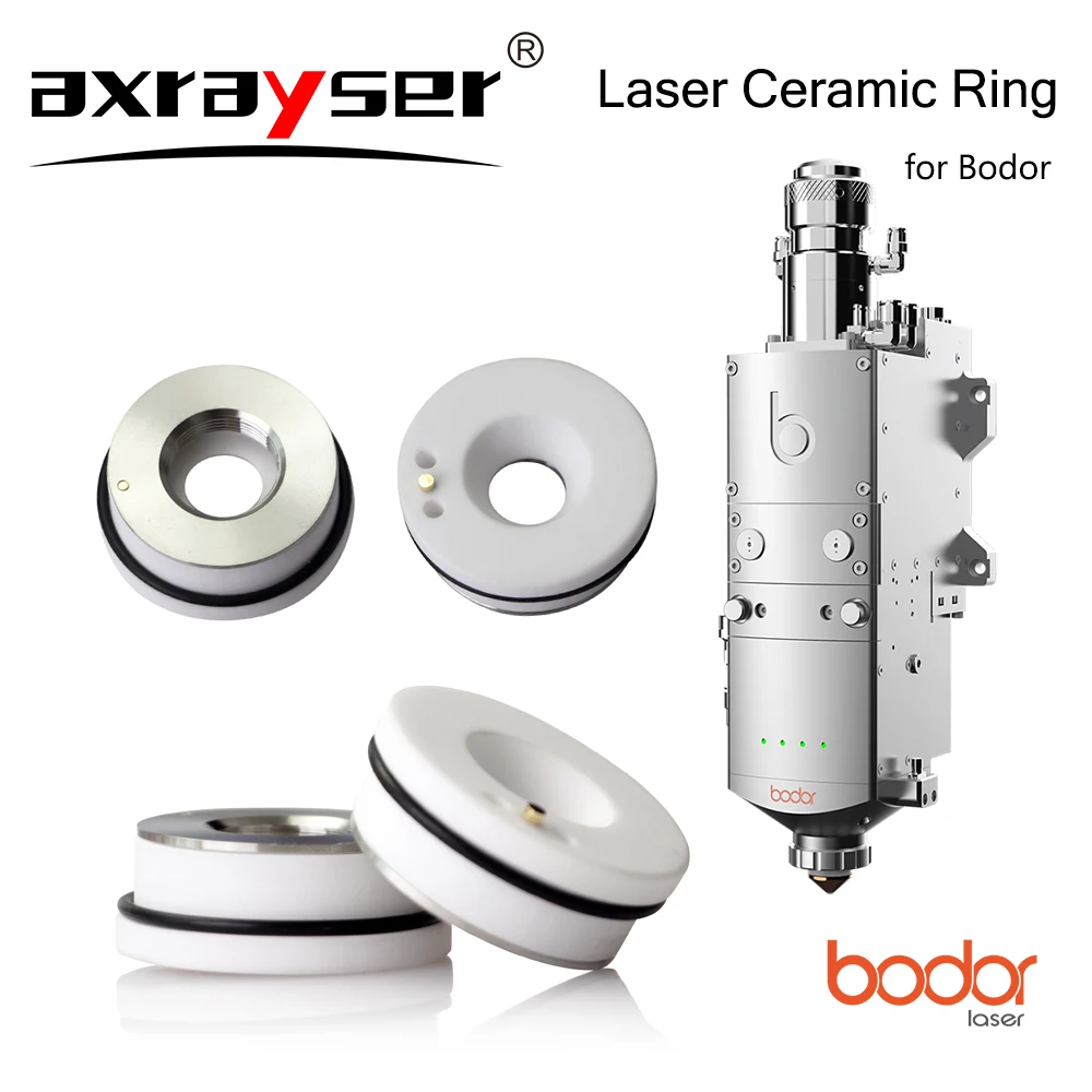 Pierścień ceramiczny Bodor Laser D28 32mm M11/14 Uchwyt dysz Części głowicy tnącej światłowód