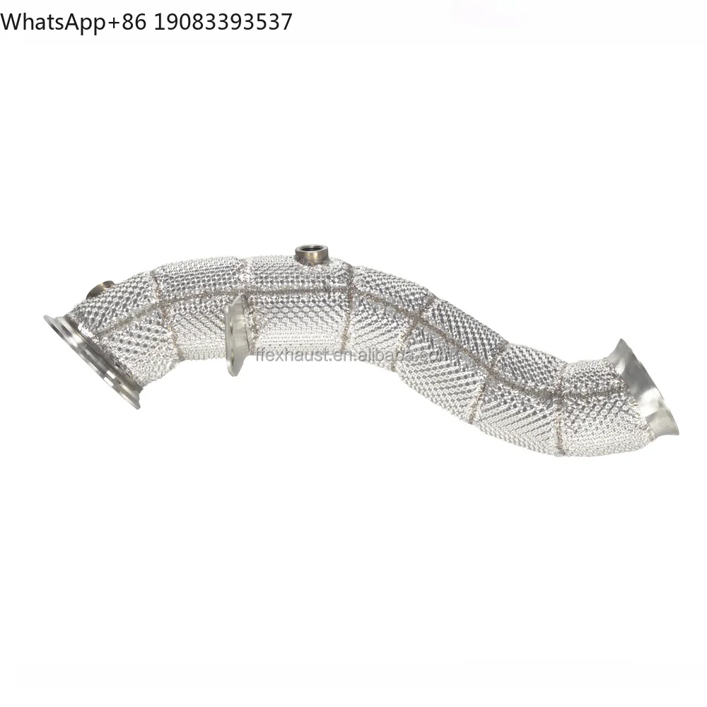 

Factory Stainless Steel Exhaust Downpipe for Mercedes Benz W205 C200 C250 C300 M274