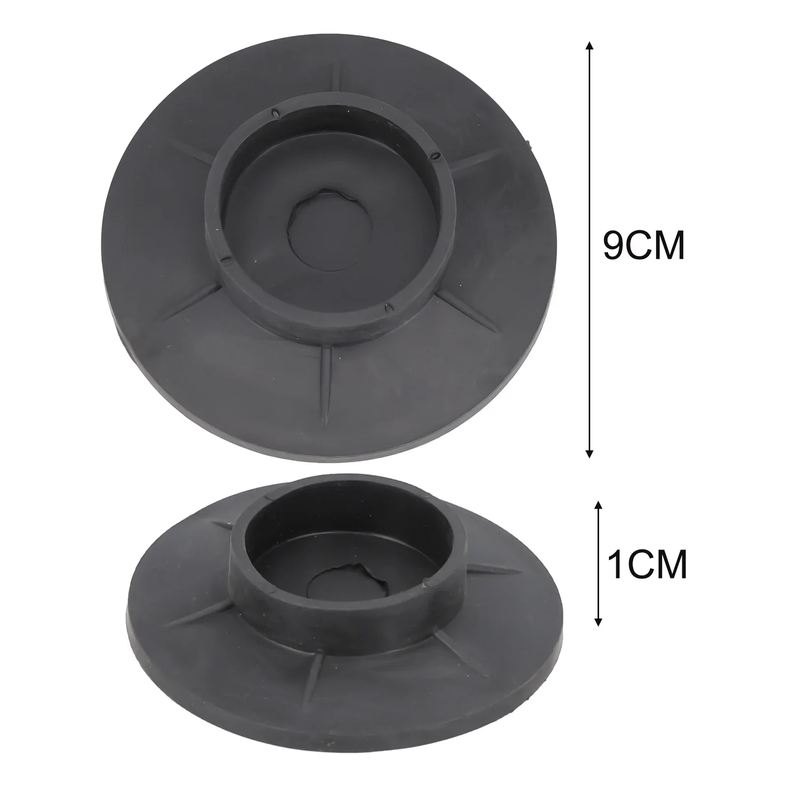 แผ่นยางกันลื่น4ชิ้นสำหรับเครื่องซักผ้าแผ่นแปะเท้าช่วยลดเสียงรบกวนและป้องกันพื้น