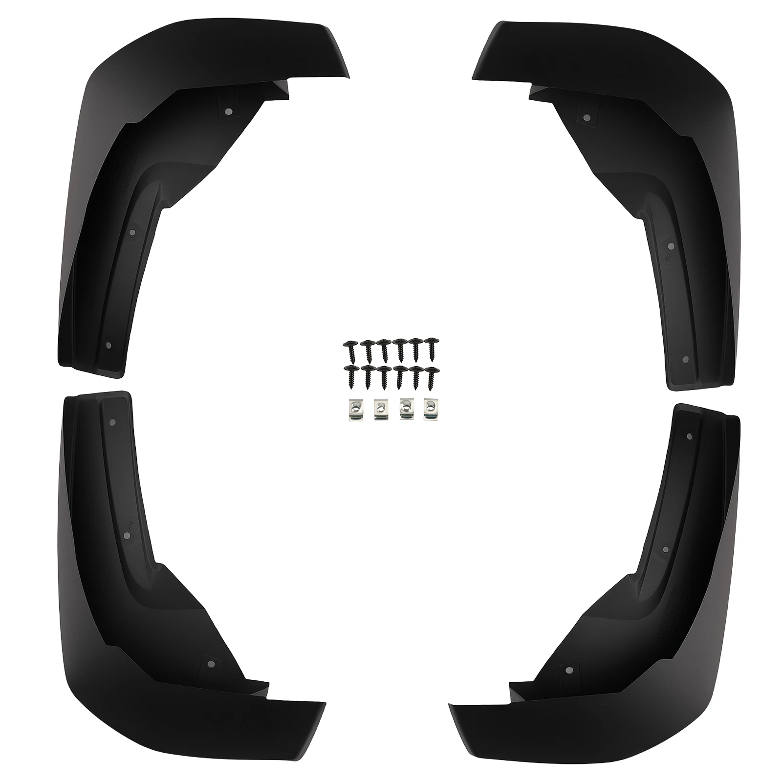 

Защитные брызговики (флэпы) для Honda Ridgeline 2017-2024, черные