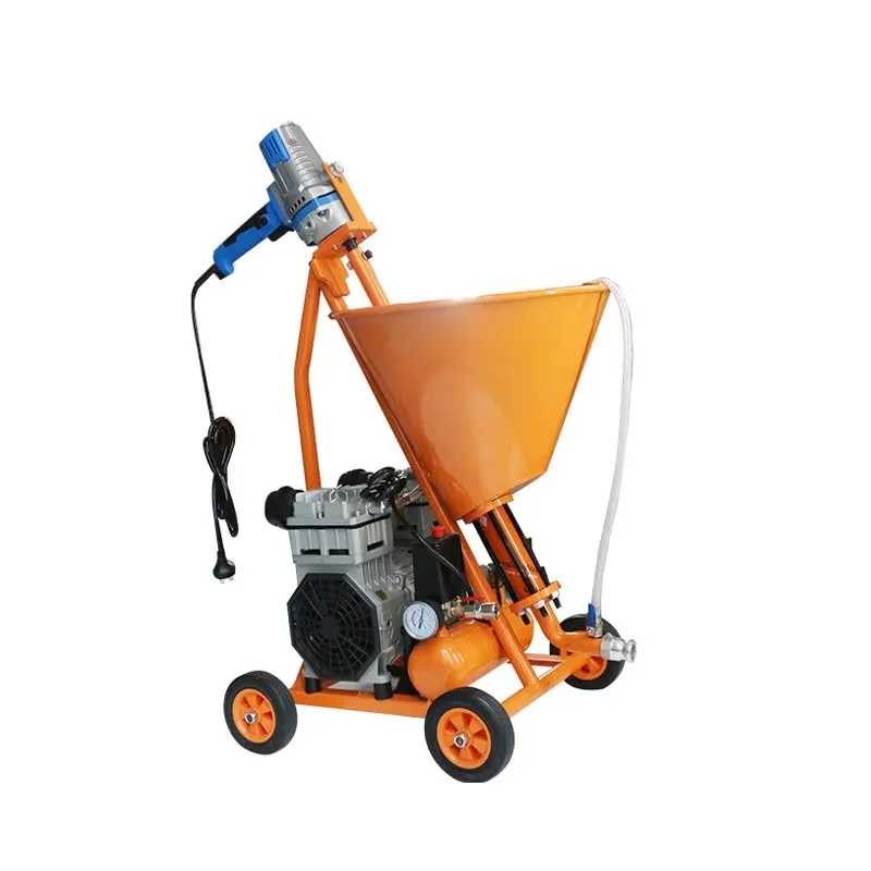 Electric High Pressure Grouting Sprayer Machine For Waterproof Putty Powder Cement Slurry And Wall Paint Application