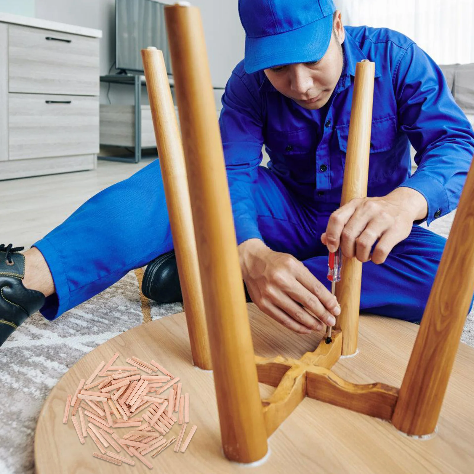 

Dowels Hardwood for Crafting Wooden Crafts Maker Round Rods Making Jig Woodworking Pin