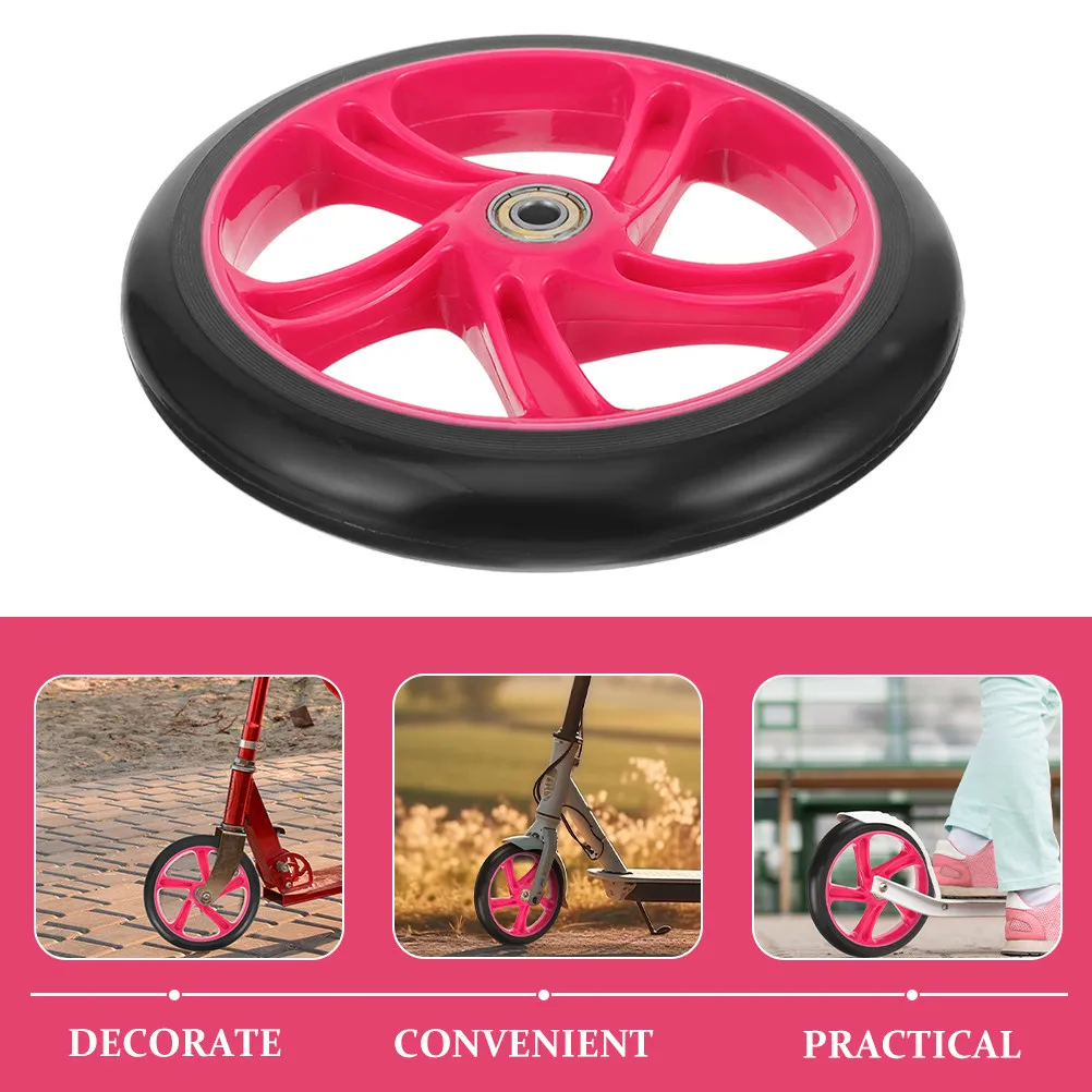 

1 пара высокоэластичных колес для самоката, универсальные сменные колеса для электросамоката, простая установка, гибкие, долговечные